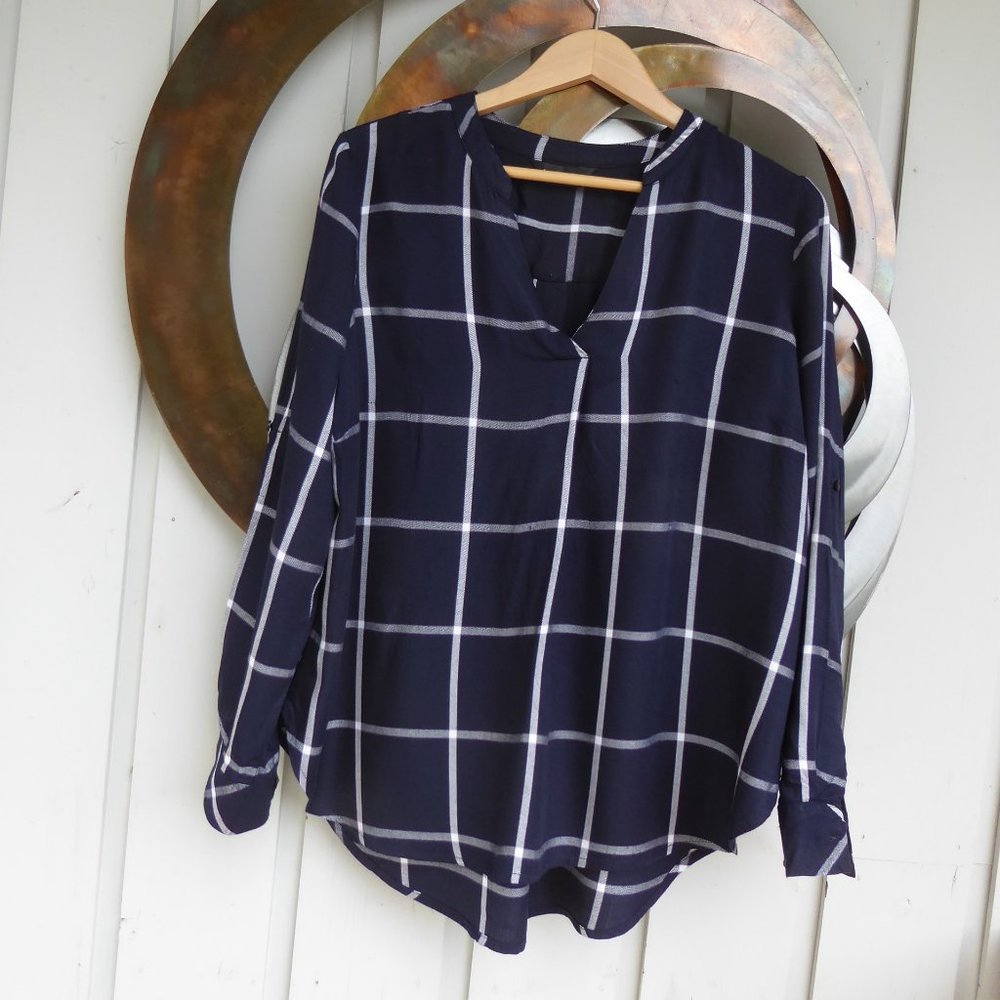 Women's Tunic Blouse, Size L,